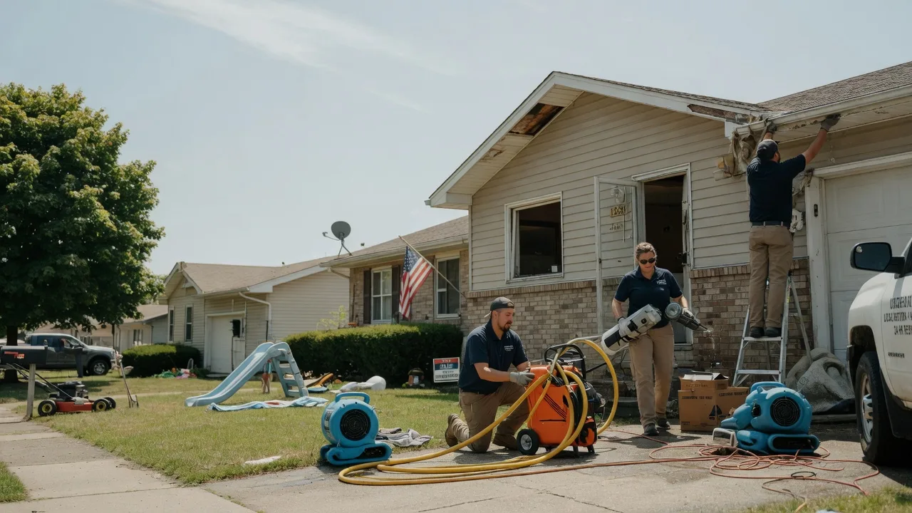 Water Damage Restoration in Burkett, TX near me